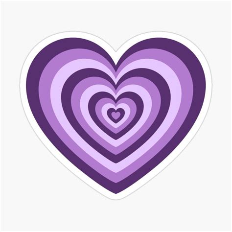 "Purple Latte Heart" Sticker for Sale by Ayoub14 | Coloring stickers, Scrapbook stickers ...