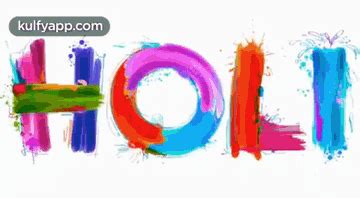 Holi Text GIF - Holi Text Latest - Discover & Share GIFs