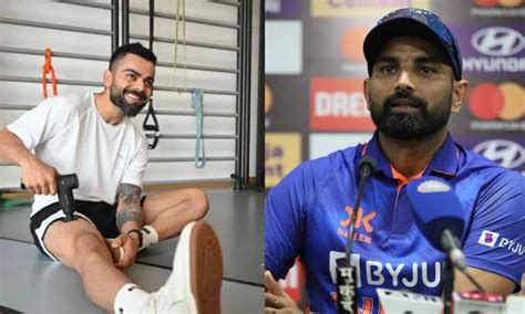 "I Do 750Kg Leg Press": Mohammed Shami Says He Gyms Harder Than Even Virat Kohli - The Cricket ...