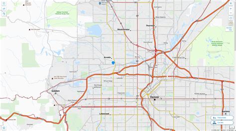 Arvada, Colorado Map