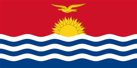 Drapeau des Kiribati, Drapeaux du pays Kiribati