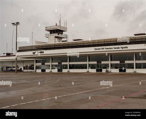 Iquitos, Peru - September 2017: Airport building in Iquitos, in the ...