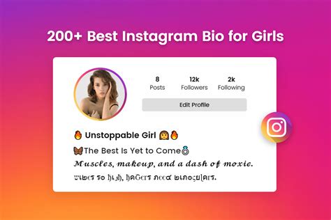 200+ Best Instagram Bio for Girls: VIP, Attitude, Cute, Cool, and Stylish Insta Bios (2024) | Fotor