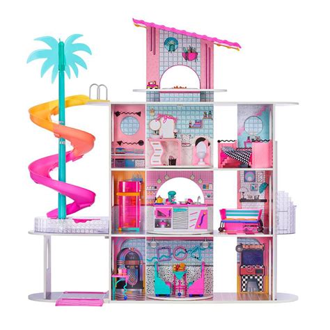 LOL Surprise OMG House of Surprises – New Real Wood Doll House with 85 ...