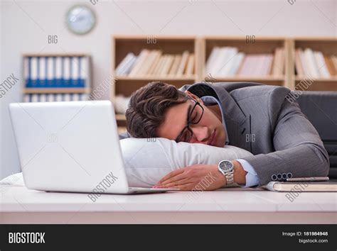 Tired Man Sleeping Image & Photo (Free Trial) | Bigstock