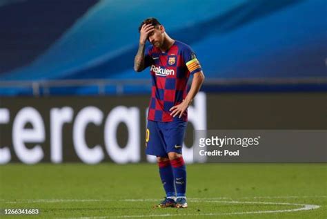 Messi Sad Photo Photos and Premium High Res Pictures - Getty Images