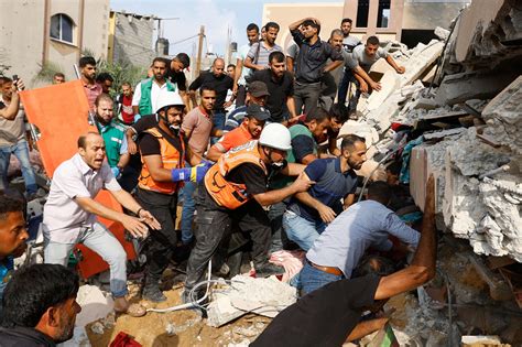 En imágenes: civiles palestinos reciben toda la ira de la operación 'Espada de hierro' israelí