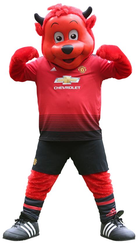 Manchester United Mascot Manchester United football render - FootyRenders