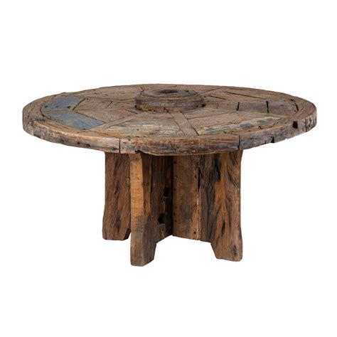 round teak table - Tagourys House