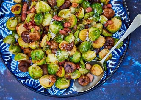 Tested for Christmas: Brussels sprouts with bacon and chestnuts recipe ...