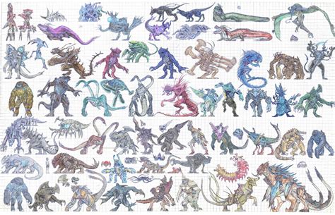 Pacific Rim Kaiju Monsters List