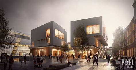 Architecture Rendering, Architecture Visualization, Futuristic ...