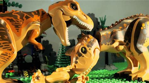 LEGO Jurassic World Dominion Giganotosaurus Therizinosaurus Attack ...