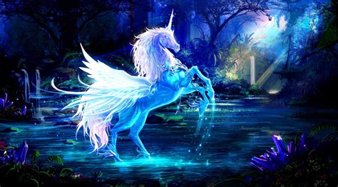 Blue Unicorn Wallpapers - Top Free Blue Unicorn Backgrounds - WallpaperAccess