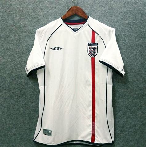 England 2002 Home World Cup Shirt – Premier Retros