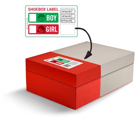 Shoebox Label Options