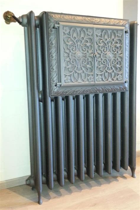 Antieke bordenwarmer radiator | Laurens | Gietijzer, Vuurpotten, Antiek