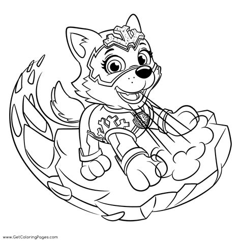 Paw Patrol Mighty Pups Coloring Page Printable | manminchurch.se