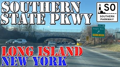 Southern State Parkway West - FULL Route - Long Island - New York - 4K ...