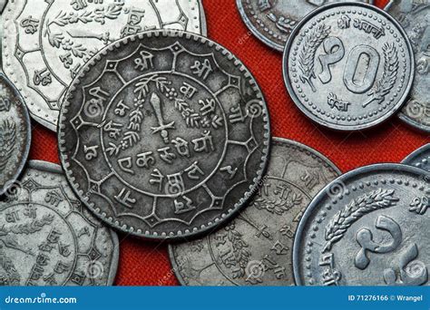 Coins of Nepal stock photo. Image of coins, tender, objects - 71276166