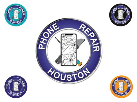 Phone Repair Houston Logo by Athena Ghaffari on Dribbble