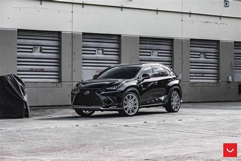 Lexus NX300 Black Vossen CV10 Wheel | Wheel Front