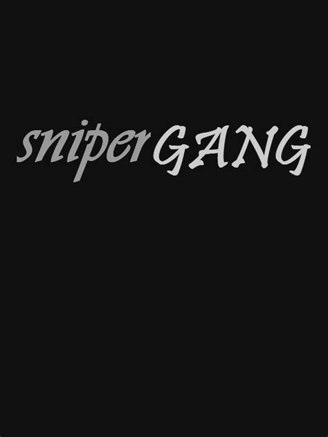 "Sniper Gang " T-shirt by momenta | Redbubble