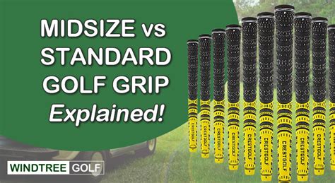 Midsize vs Standard Golf Grip? Ultimate Size Guide!