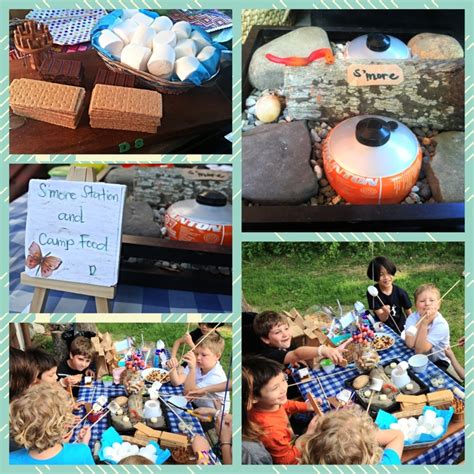 My Son's 8th Birthday Party,Summer Camp Theme Backyard Camping Parties, Camping Birthday Party ...