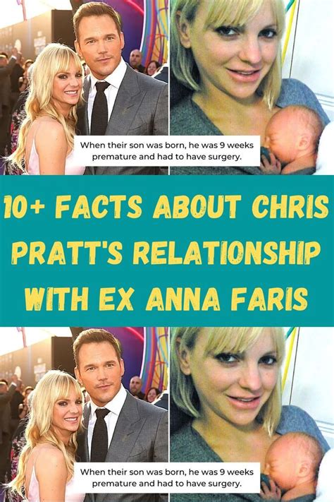 10+ Facts About Chris Pratt's Relationship With Ex Anna Faris | Anna ...