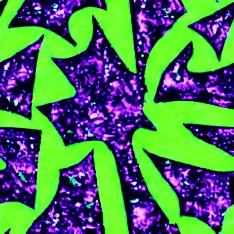 Green Purple Halloween Foil Pattern · Creative Fabrica