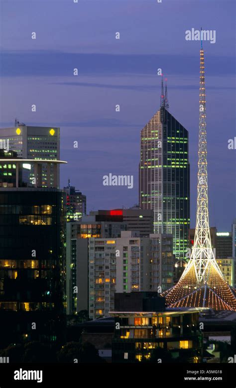 Melbourne, skyline, Australia Stock Photo - Alamy