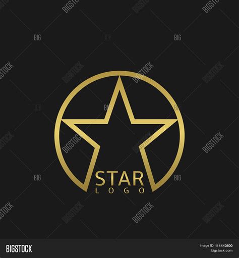 Golden Star Logo Vector & Photo (Free Trial) | Bigstock