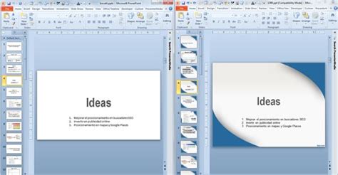 Applying a Template to PowerPoint presentation