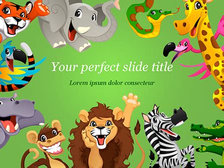 Funny Animals Presentation Template for PowerPoint and Keynote | PPT Star