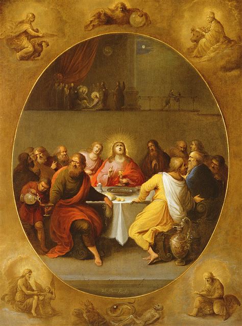 The Last Supper Painting by Frans Francken