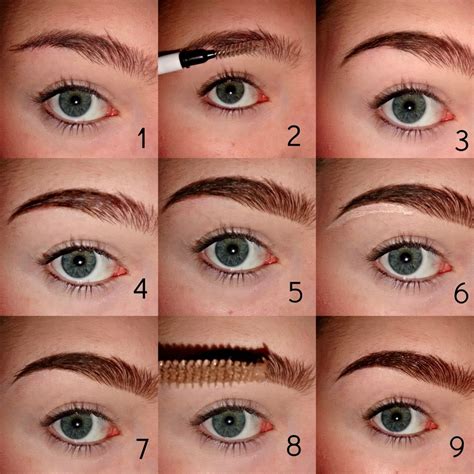 how I do my eyebrows - KennaBeans