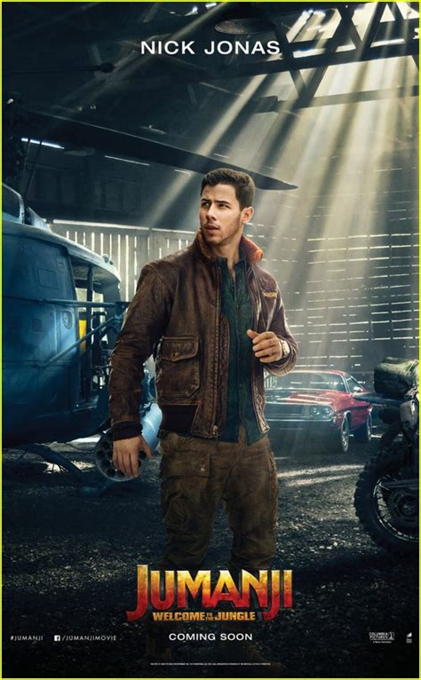 Nick Jonas Is Sexy On New Jumanji Character Posters | Photo 1124506 ...