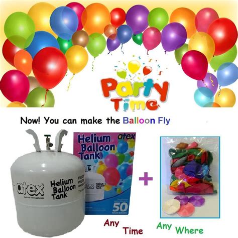 Helium Gas Balloon Gas Package RM195 (end 1/24/2017 8:51 AM)