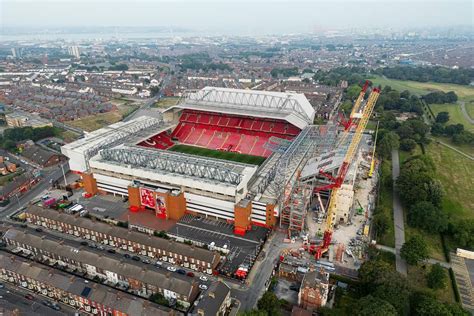 10 new photos of Anfield Road End expansion nearly 1 year into build ...