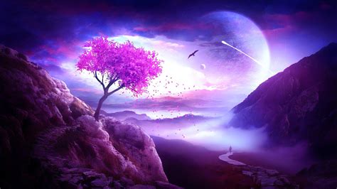 Fantasy landscape wallpaper - backiee