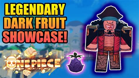 How To Get Dark Fruit and Full Showcase in A One Piece Game - YouTube