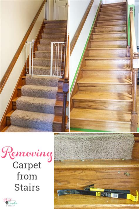 This is how to remove carpet from stairs - The Real Thing with the Coake Family