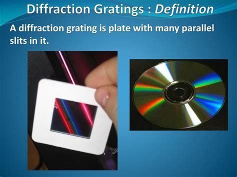 PPT - Waves: Diffraction Gratings PowerPoint Presentation, free download - ID:3219345