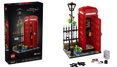 21347 Red London Telephone Box Archives - Jay's Brick Blog