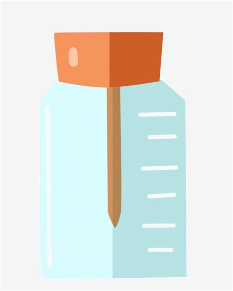 Chemical Bottles Clipart Transparent PNG Hd, Chemical Blue Bottle Illustration, Bottle, Scale ...