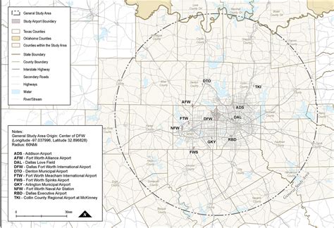 Map Of Dallas Fort Worth Metroplex - Maping Resources