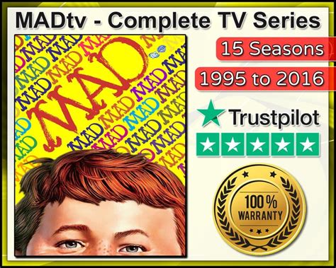 MAD TV Complete TV Series All Seasons 1 to 15 1995 to - Etsy