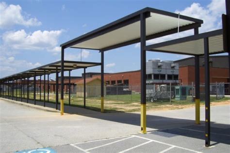 Extruded Aluminum Covered Walkways | Walkway Canopies