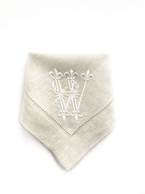 Monogrammed Napkins / Cloth Napkins / Dinner Napkins / Linen Napkins ...